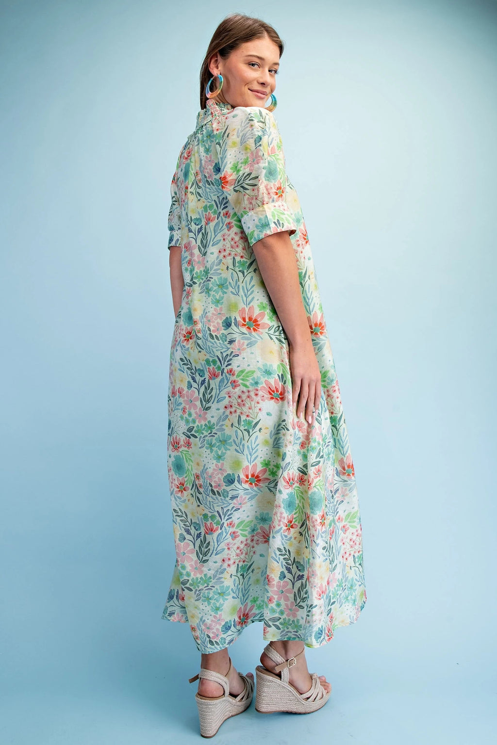 Blushing Blooms Maxi