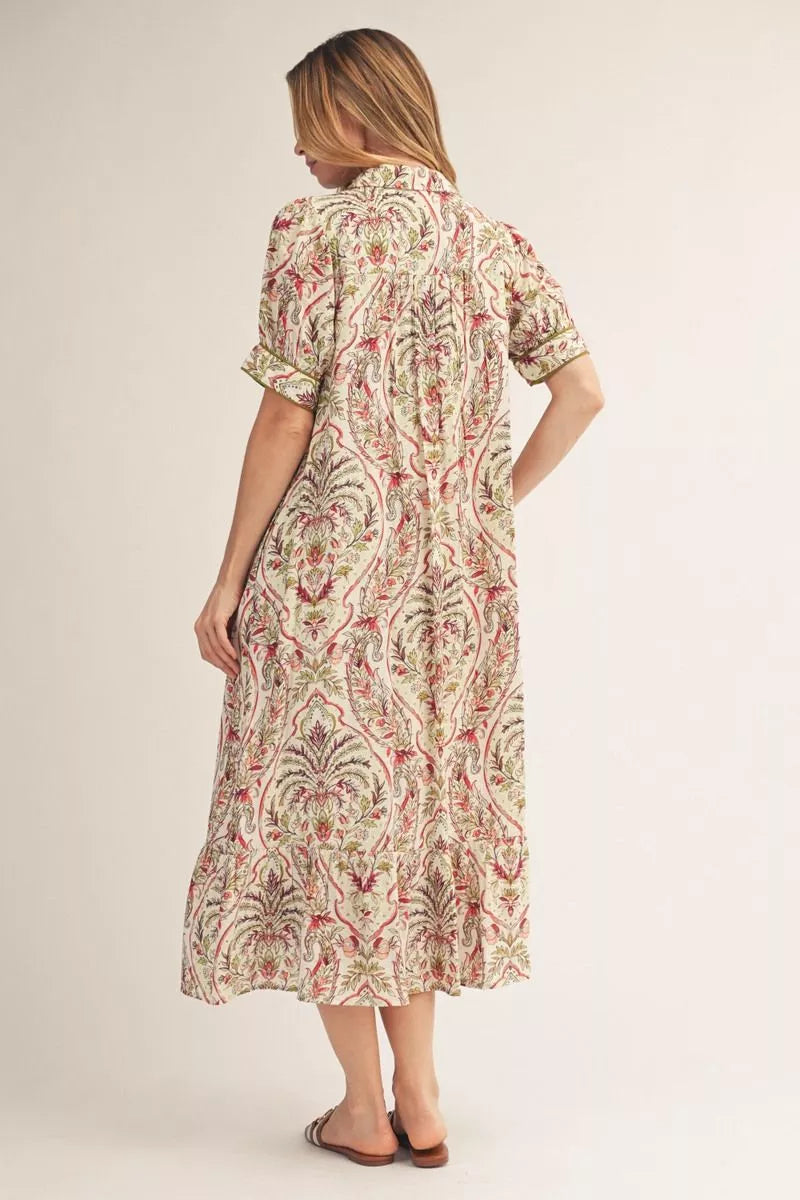 Vintage Damask Dress