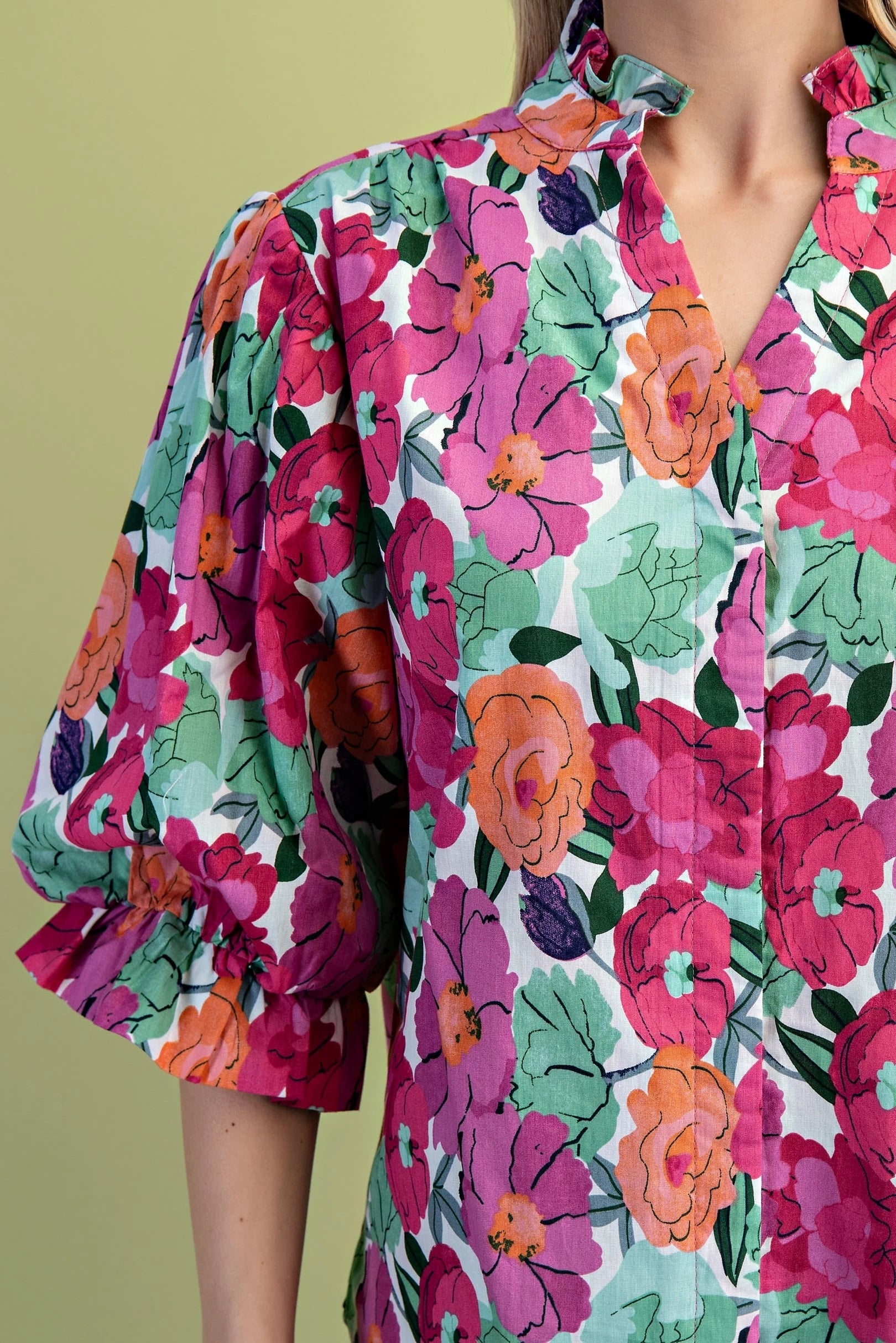 Raspberries & Sunshine Top