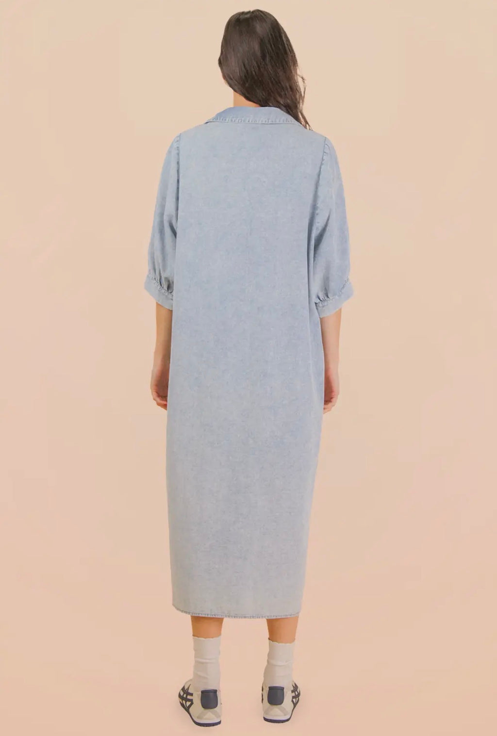 Denim Midi Dress