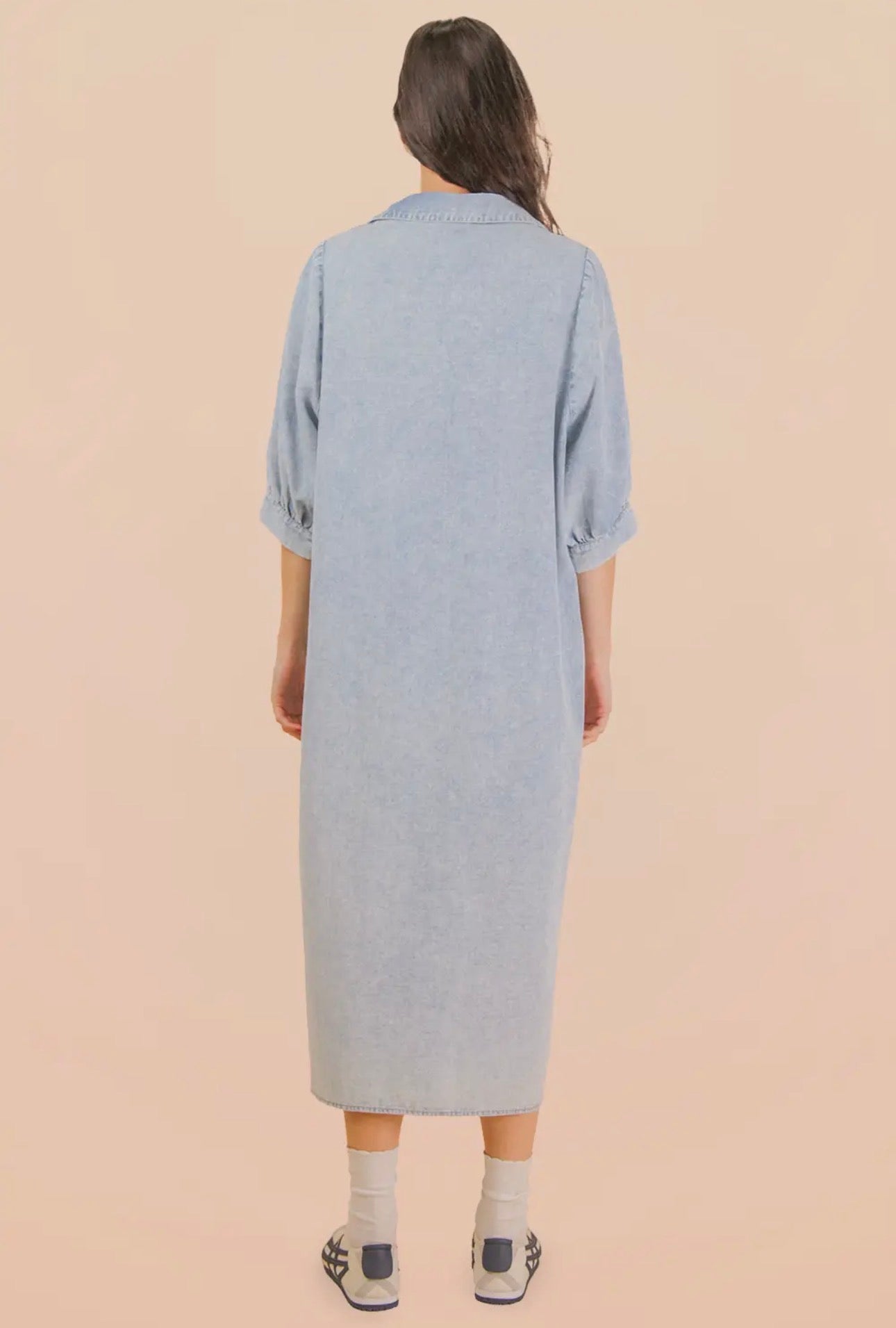 Denim Midi Dress