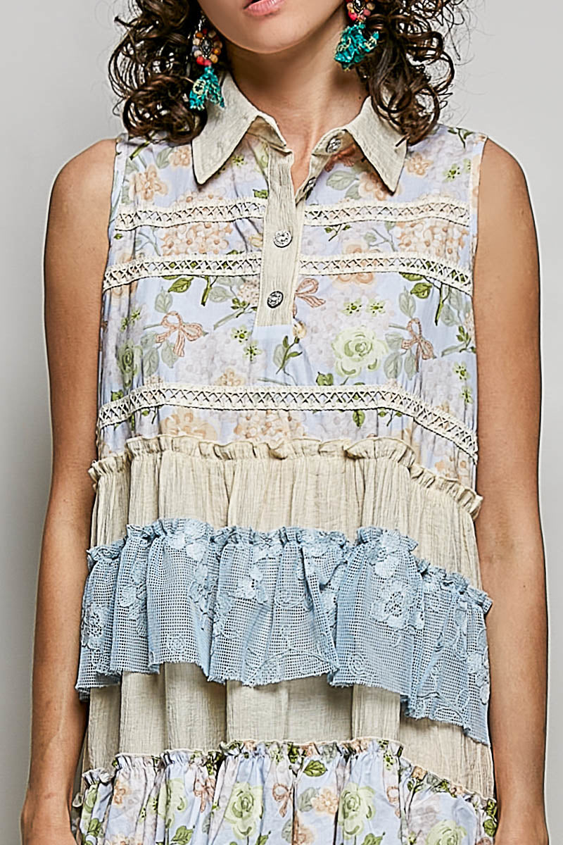 Ivory Garden Maxi Dress