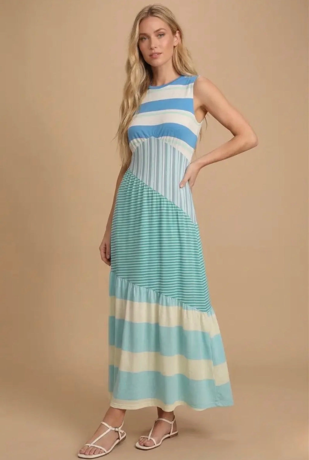 Stripes Are Fun Tank Dress