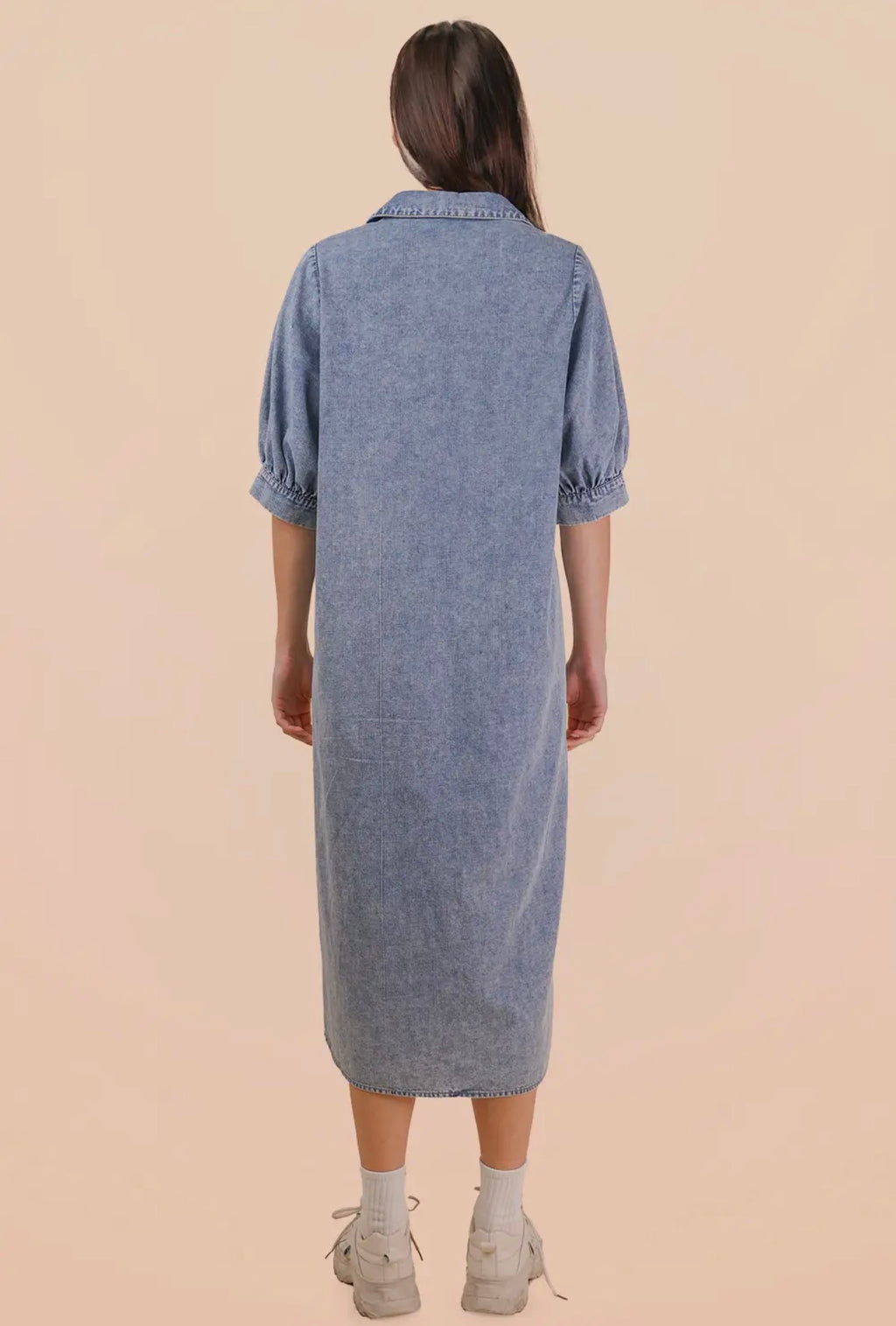 Denim Midi Dress