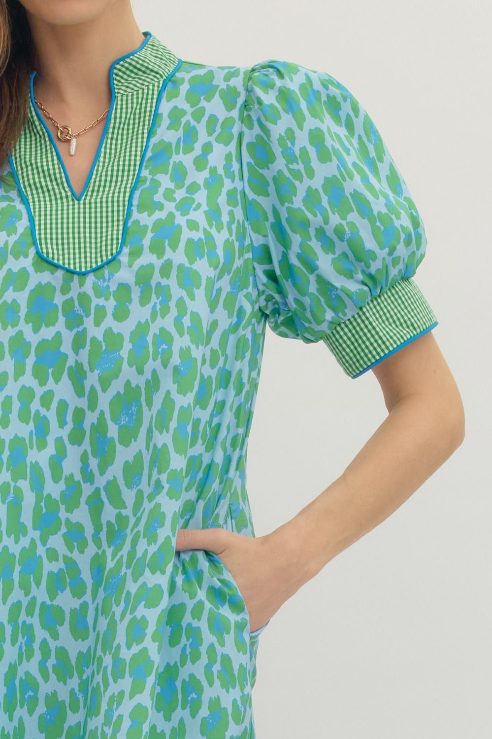 Spotted in Paradise Dress
