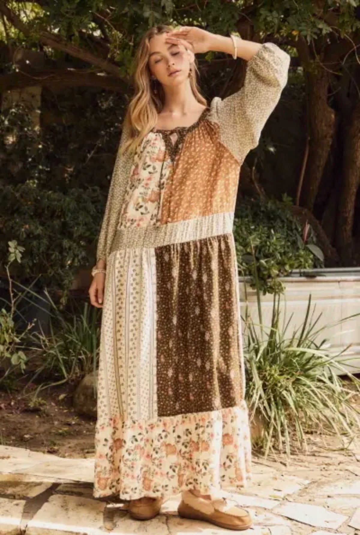 Patchwork & Petals Maxi