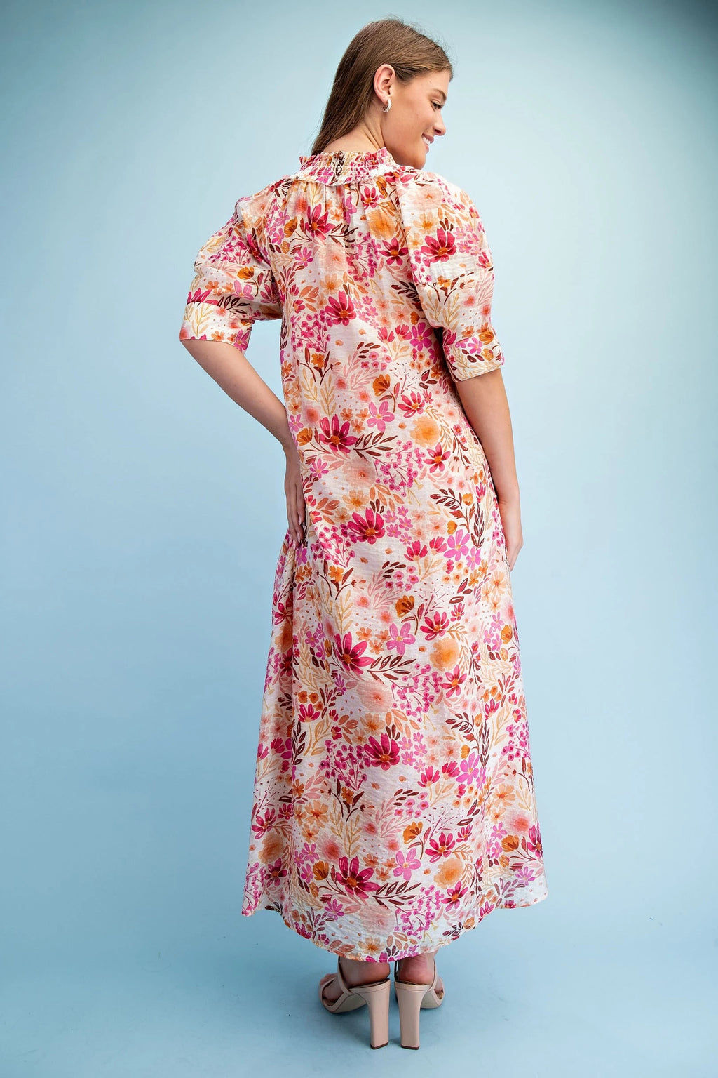 Blushing Blooms Maxi