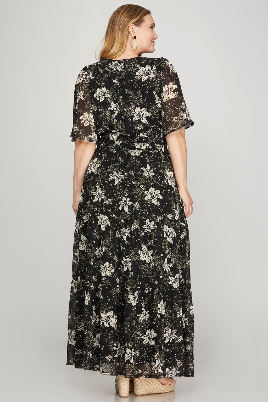 Enchanted Lily Flutter Dress