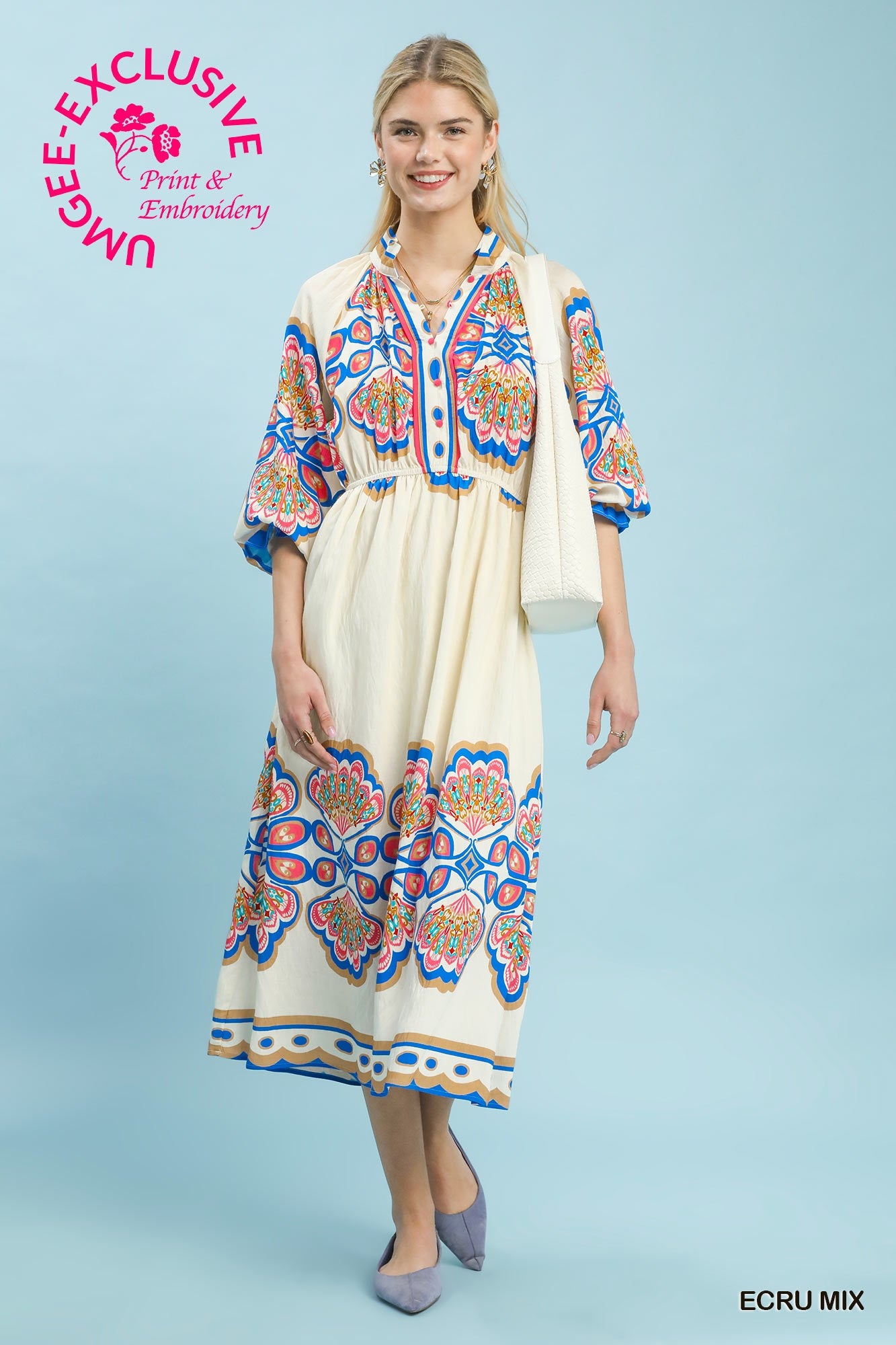 Boho Mosaic Midi