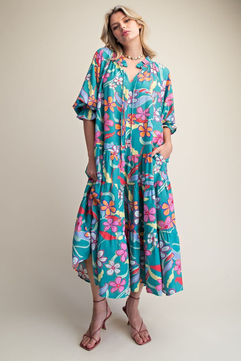 Tropicana Tiered Maxi