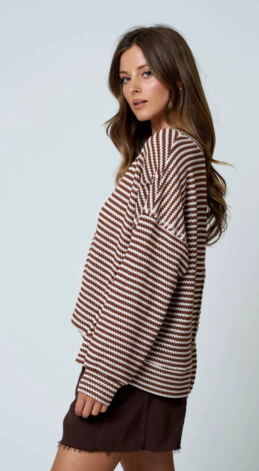 Mocha Mornings Top