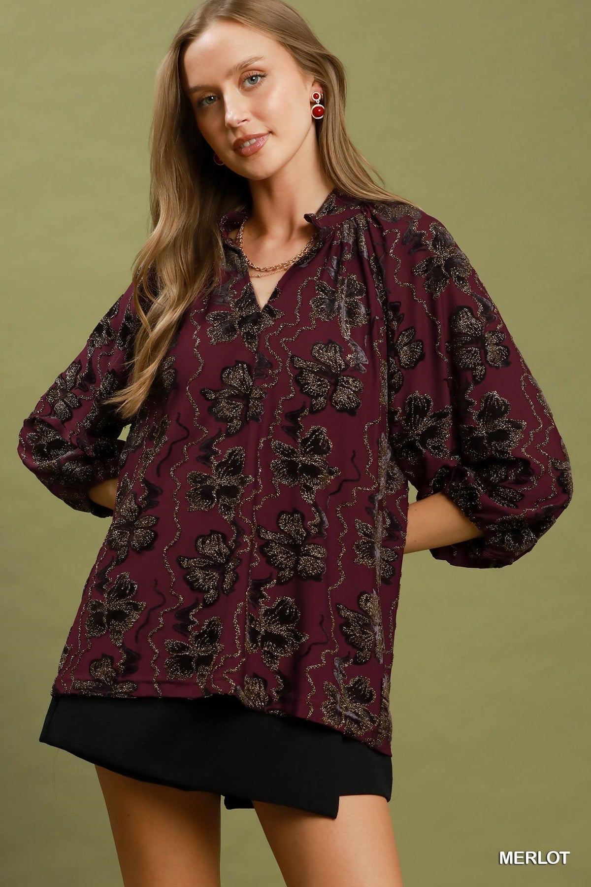 Velvet Vineyard Top