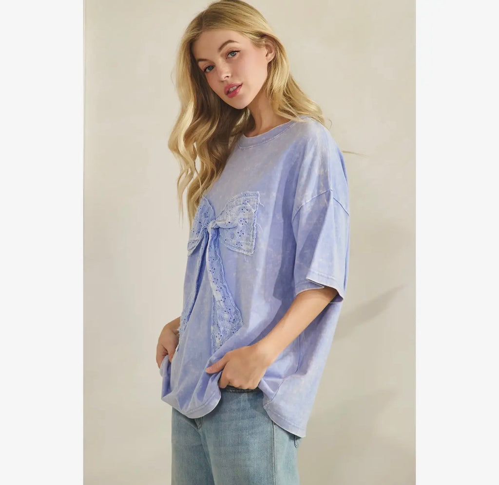 Curvy Sweet Knot Tee