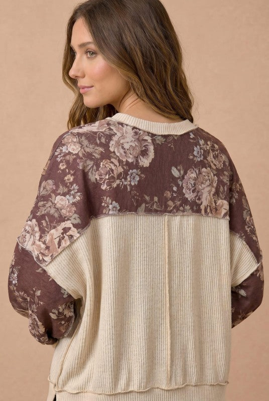 Faded Florals Top