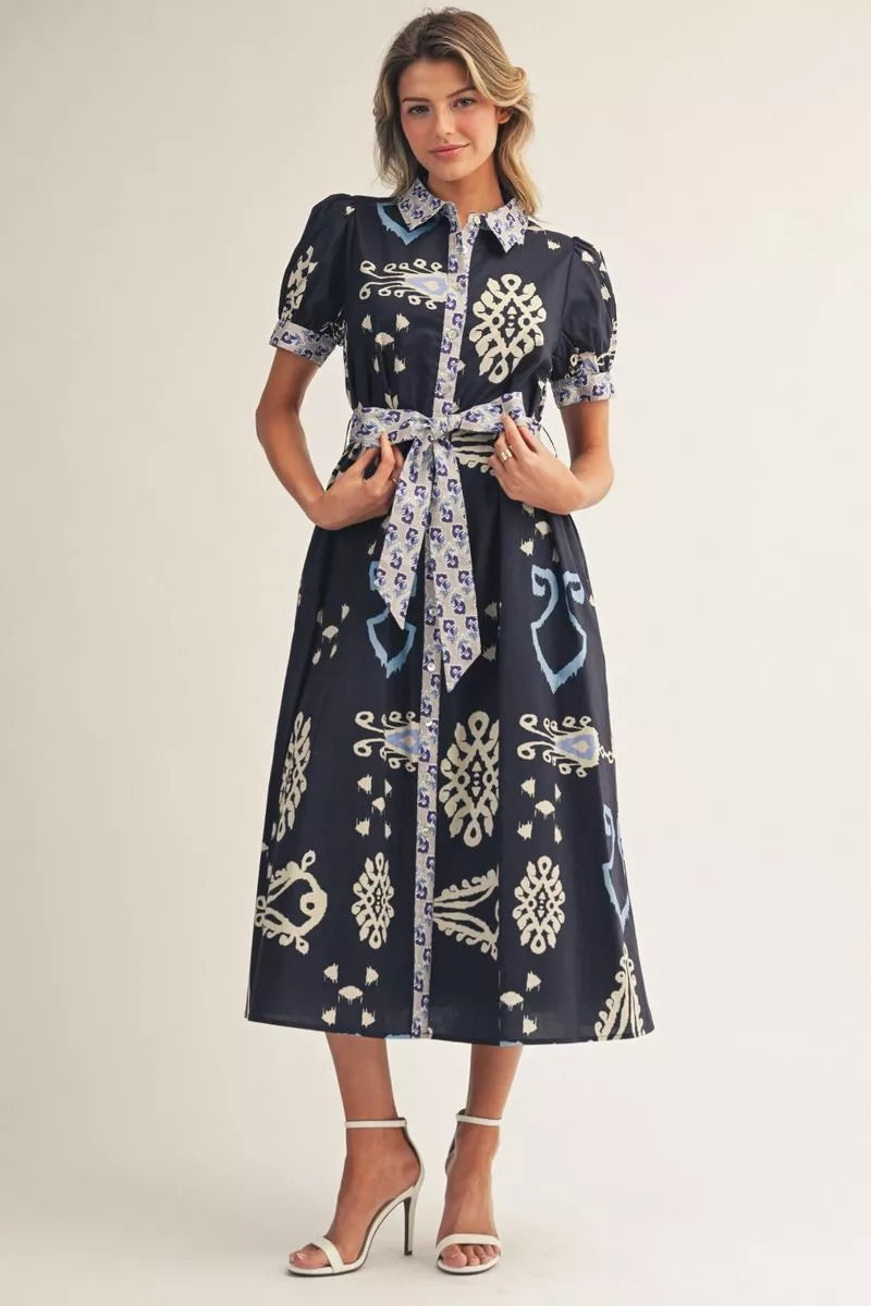 The Indigo Isle Dress