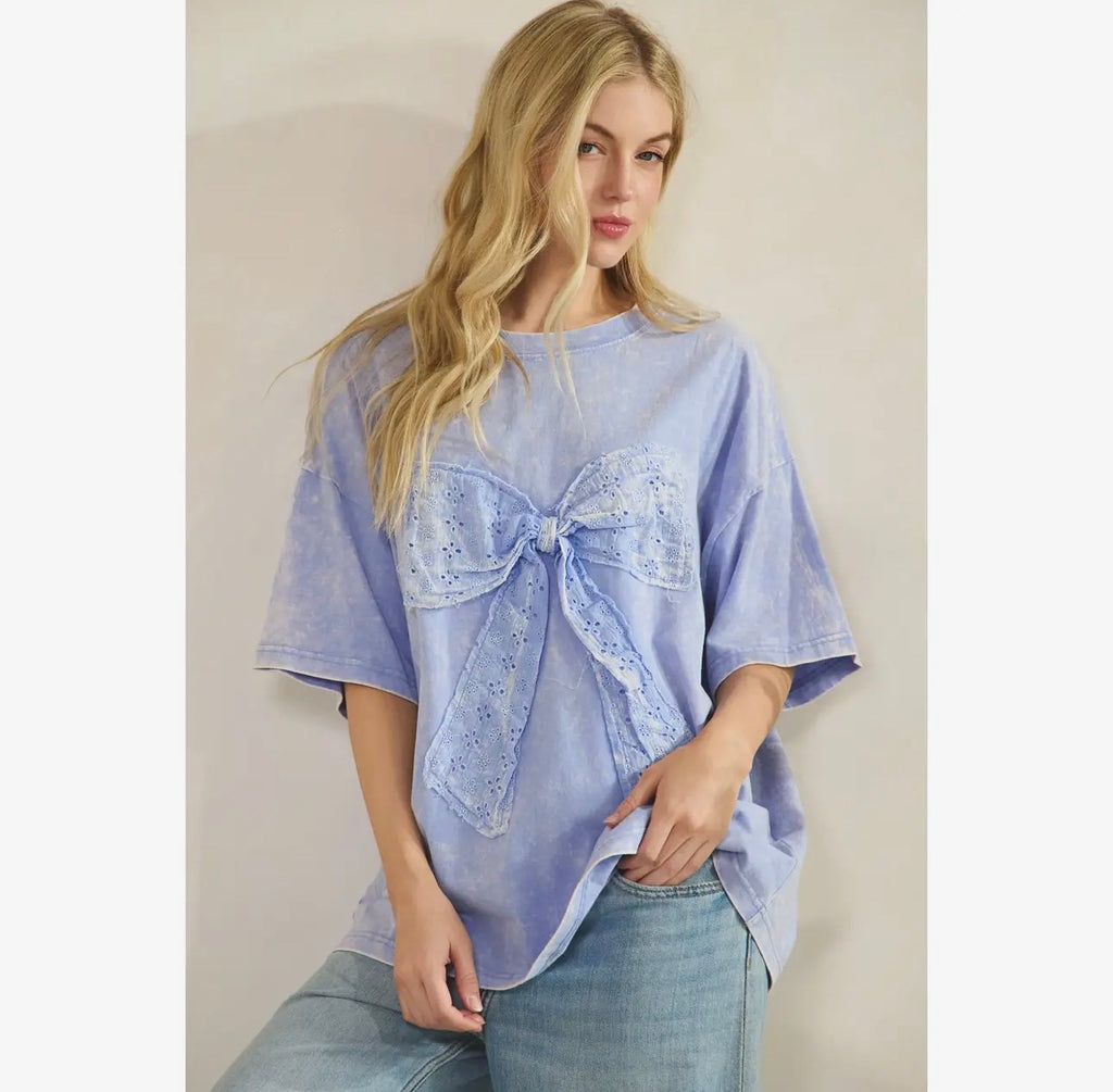 Curvy Sweet Knot Tee
