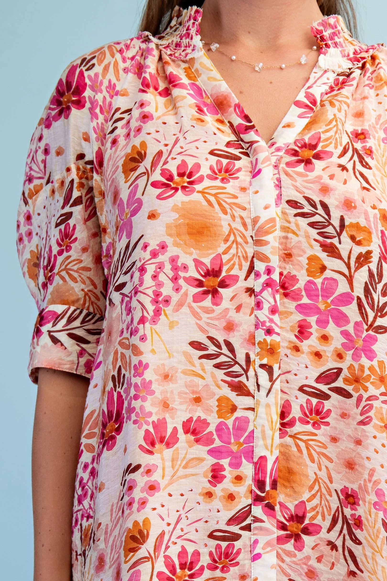 Blushing Blooms Maxi