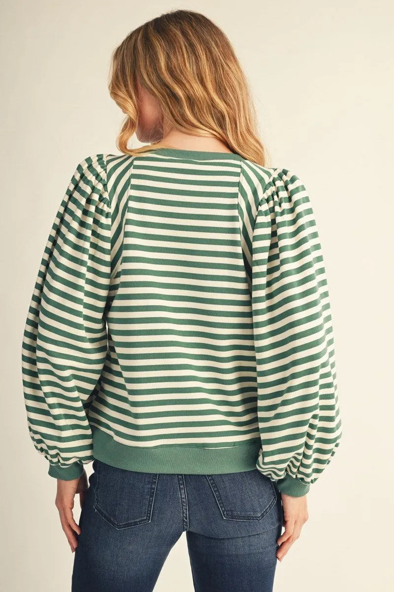 Sweet on Stripes Top