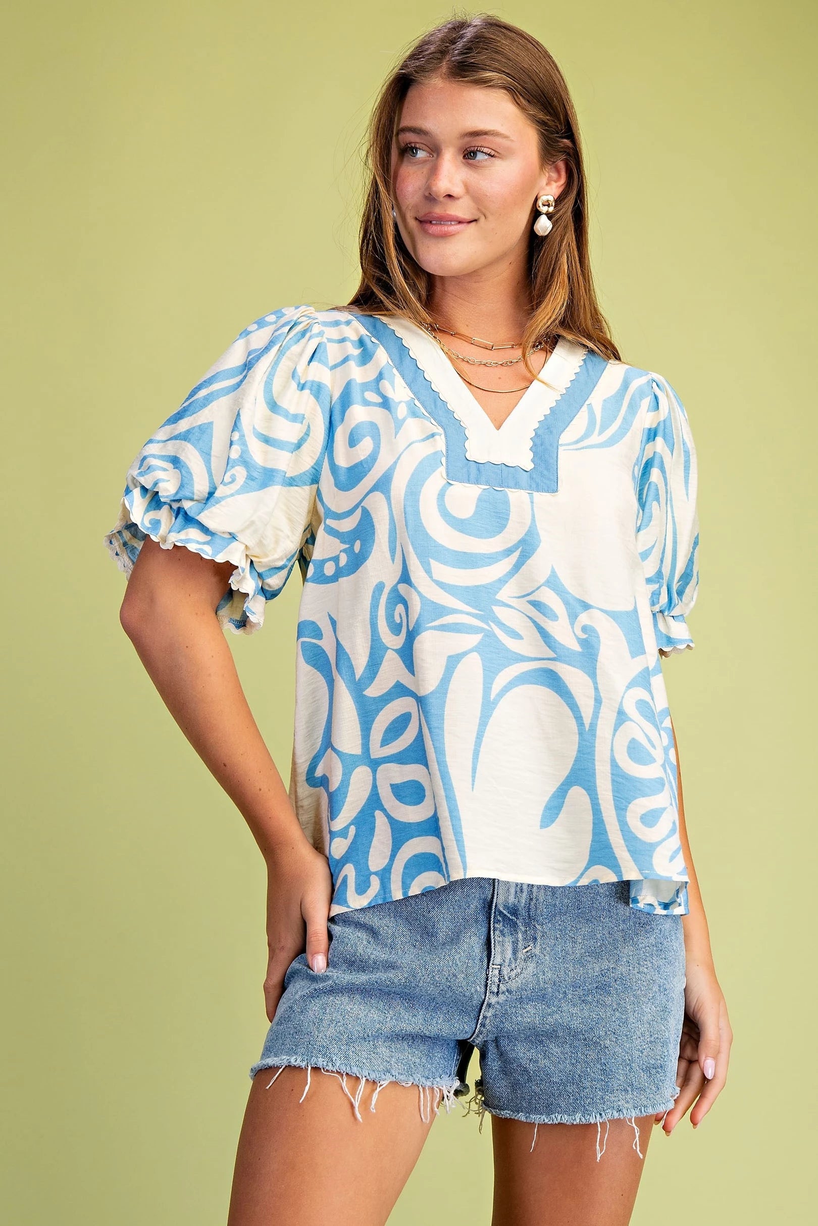Blueberry Swirl Top