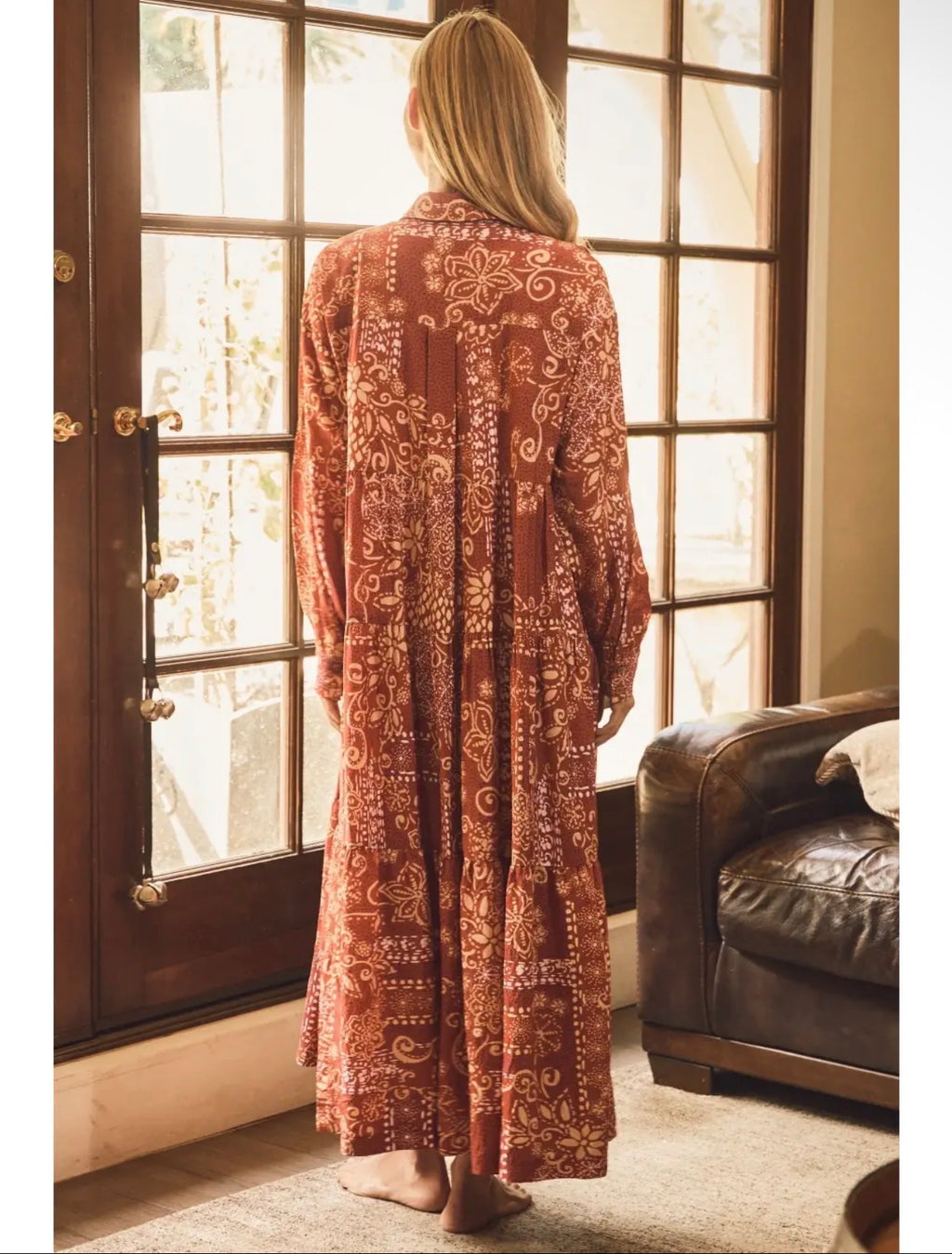 Curvy Sedona Sunset Duster