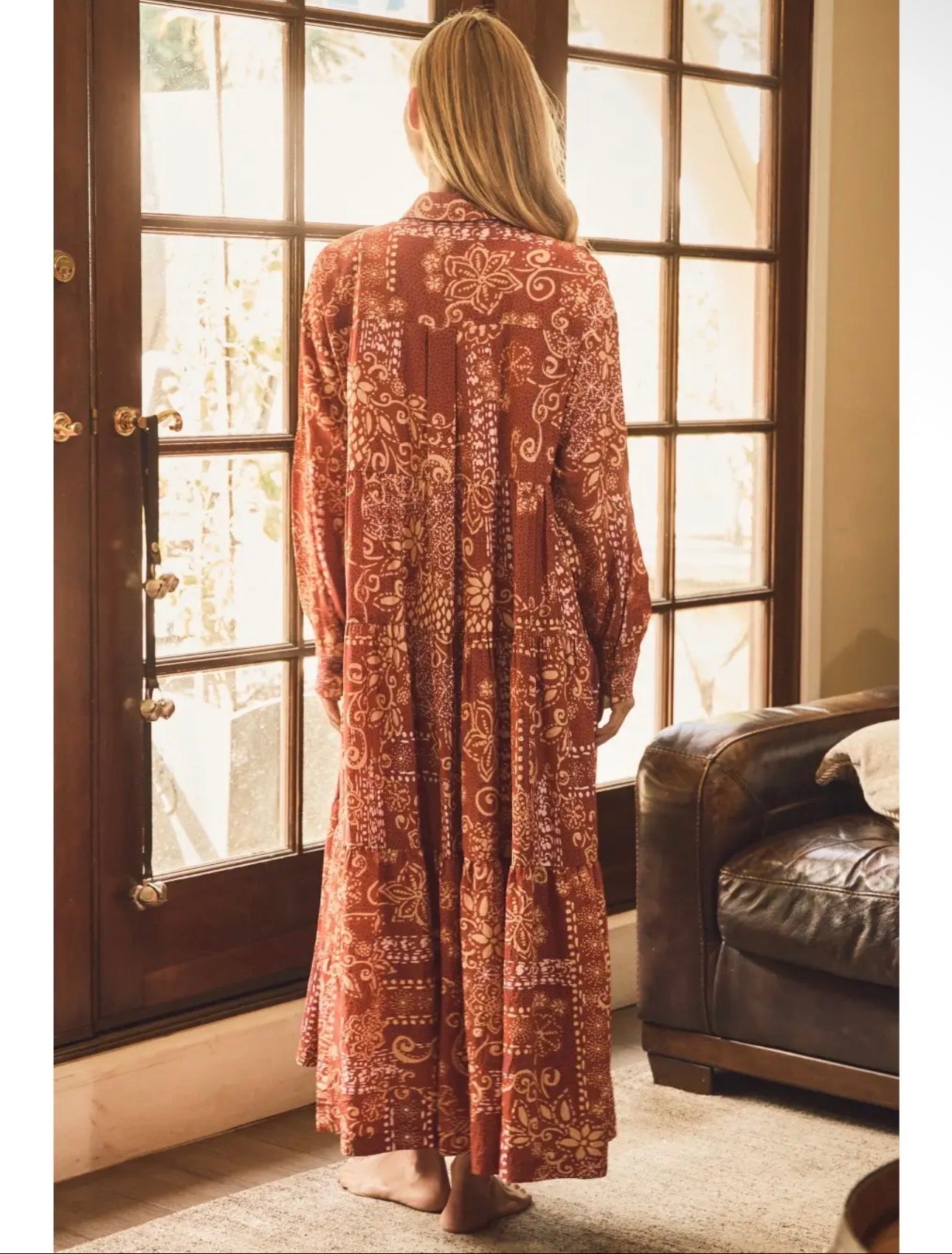 Curvy Sedona Sunset Duster