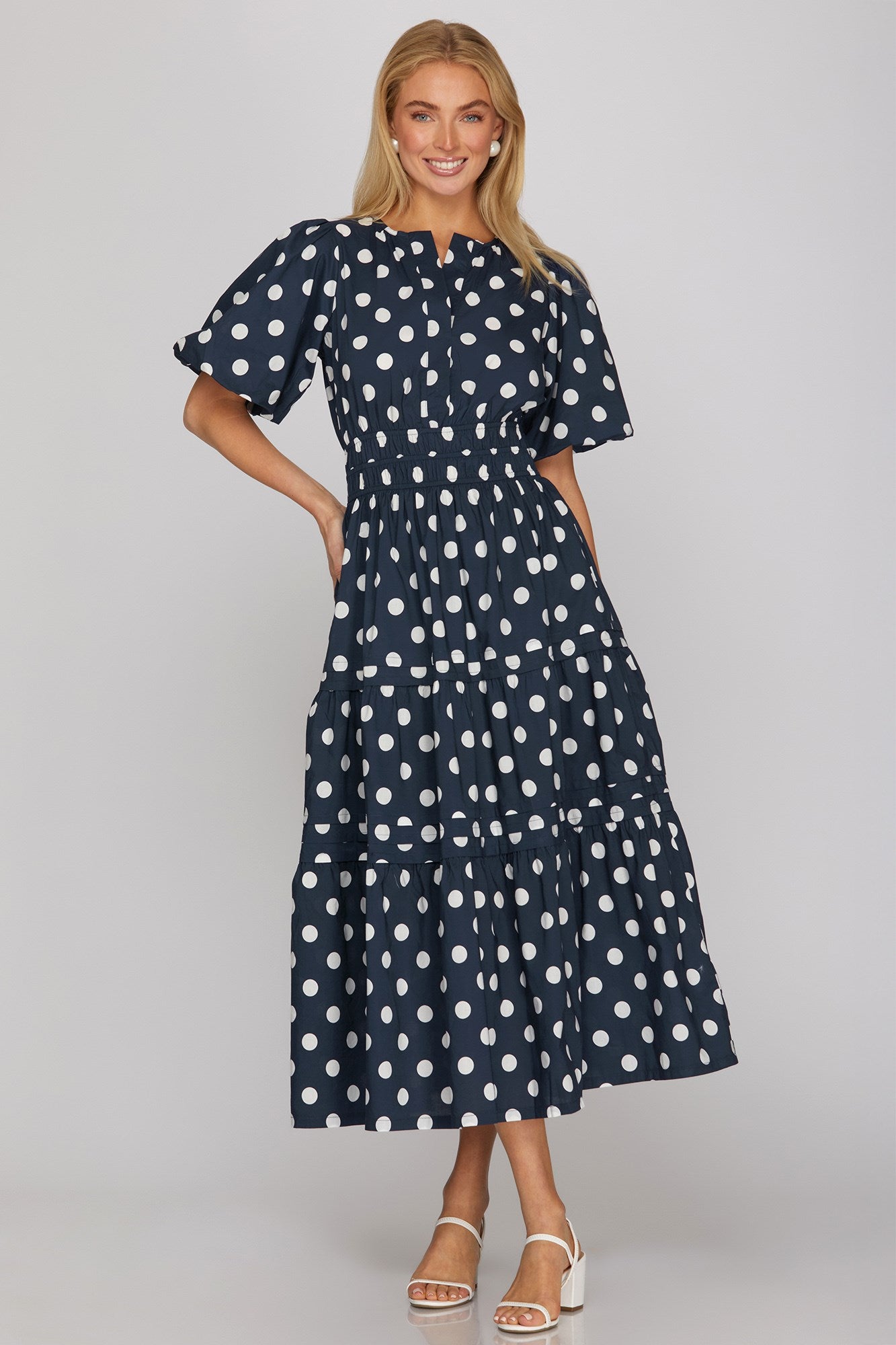 Darling Dot Midi Dress