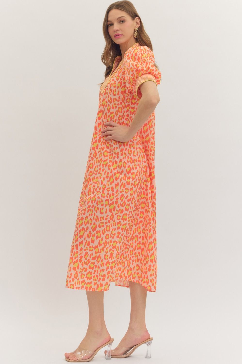 Spotted in Paradise Dress