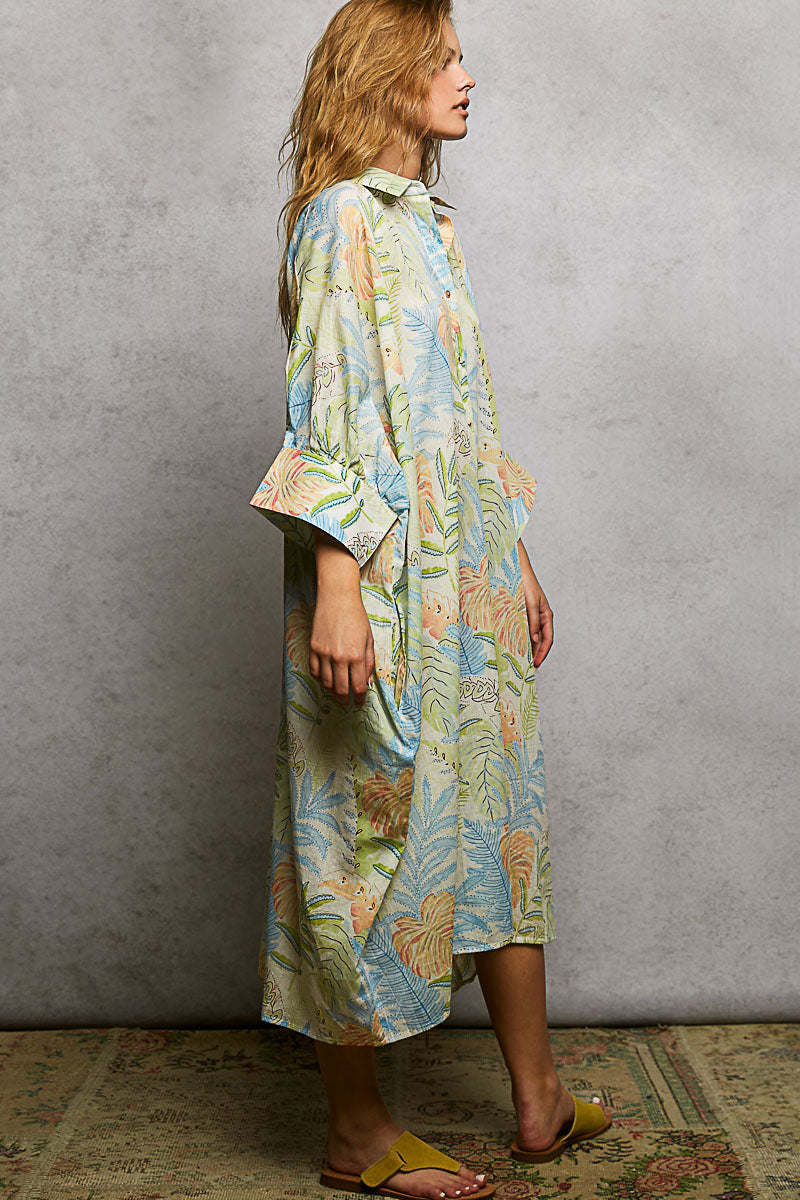 Lazy Sunday Shirtdress