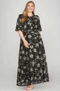 Enchanted Lily Flutter Dress