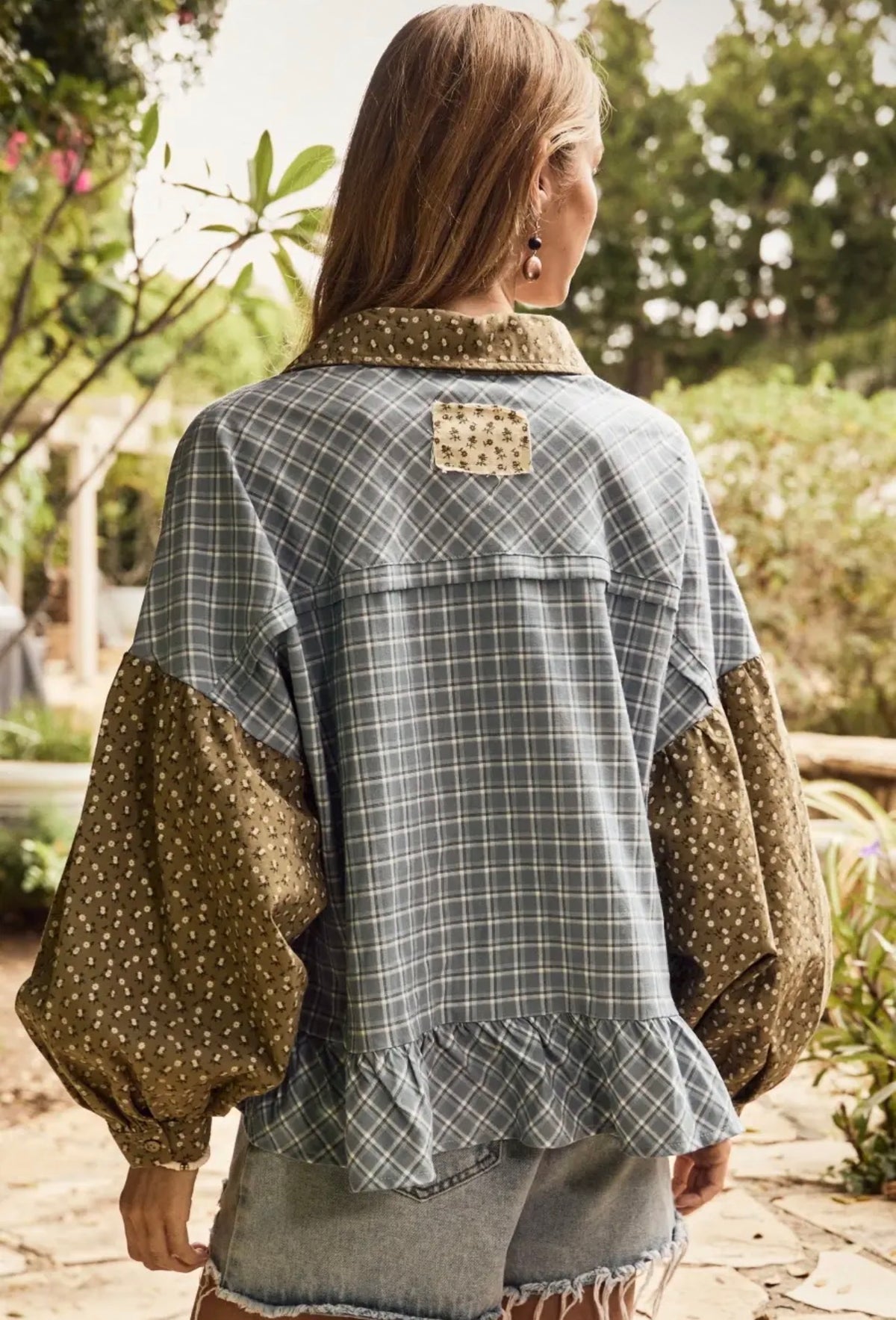 Patchwork Petals Top