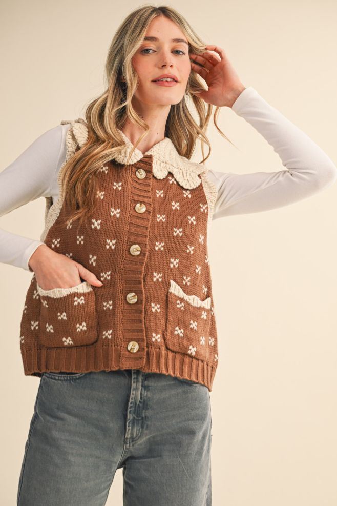 Sweet Maple Sweater Vest
