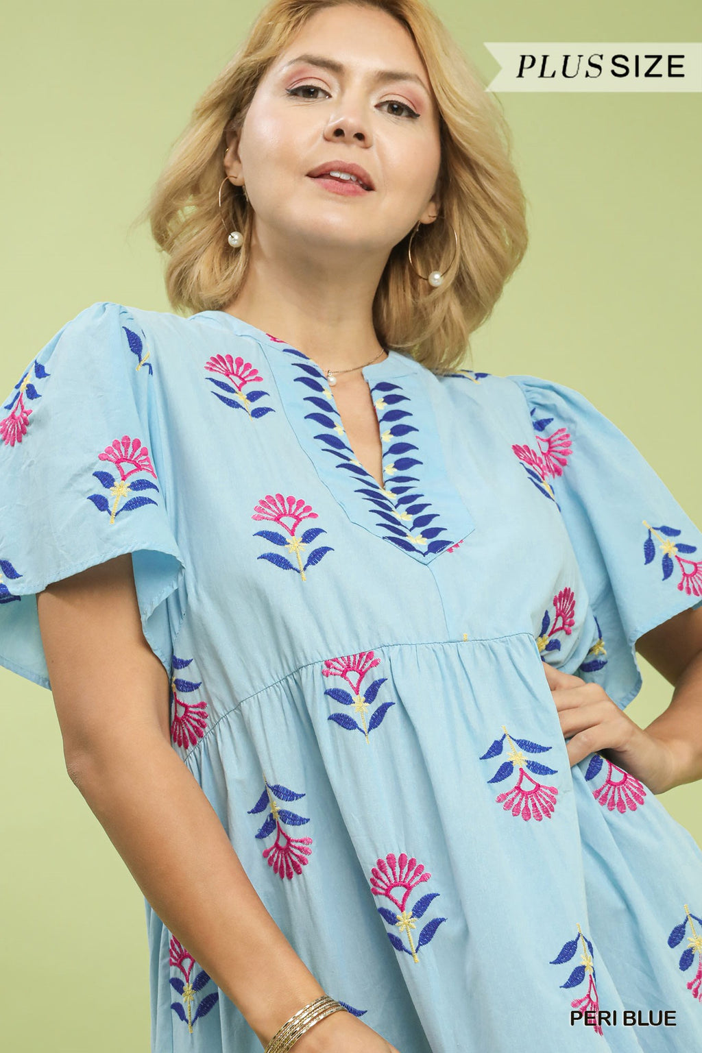 Curvy Rosalind Midi Dress