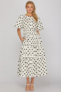 Darling Dot Midi Dress