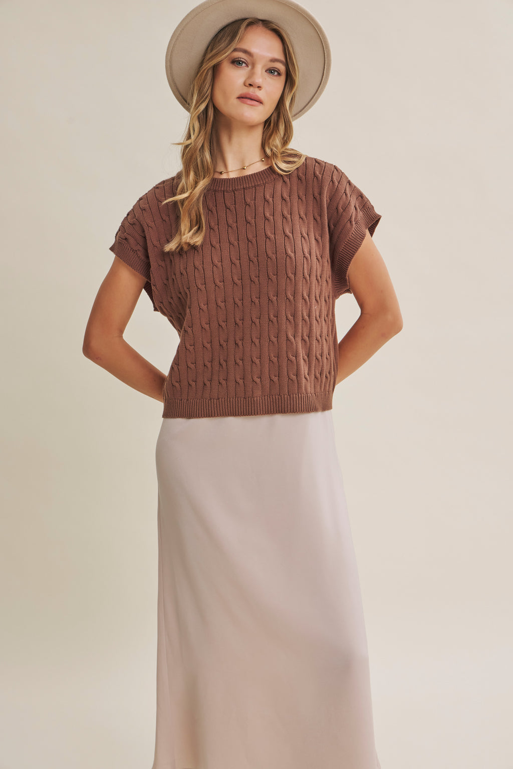 Cafe Au Lait Sweater Set