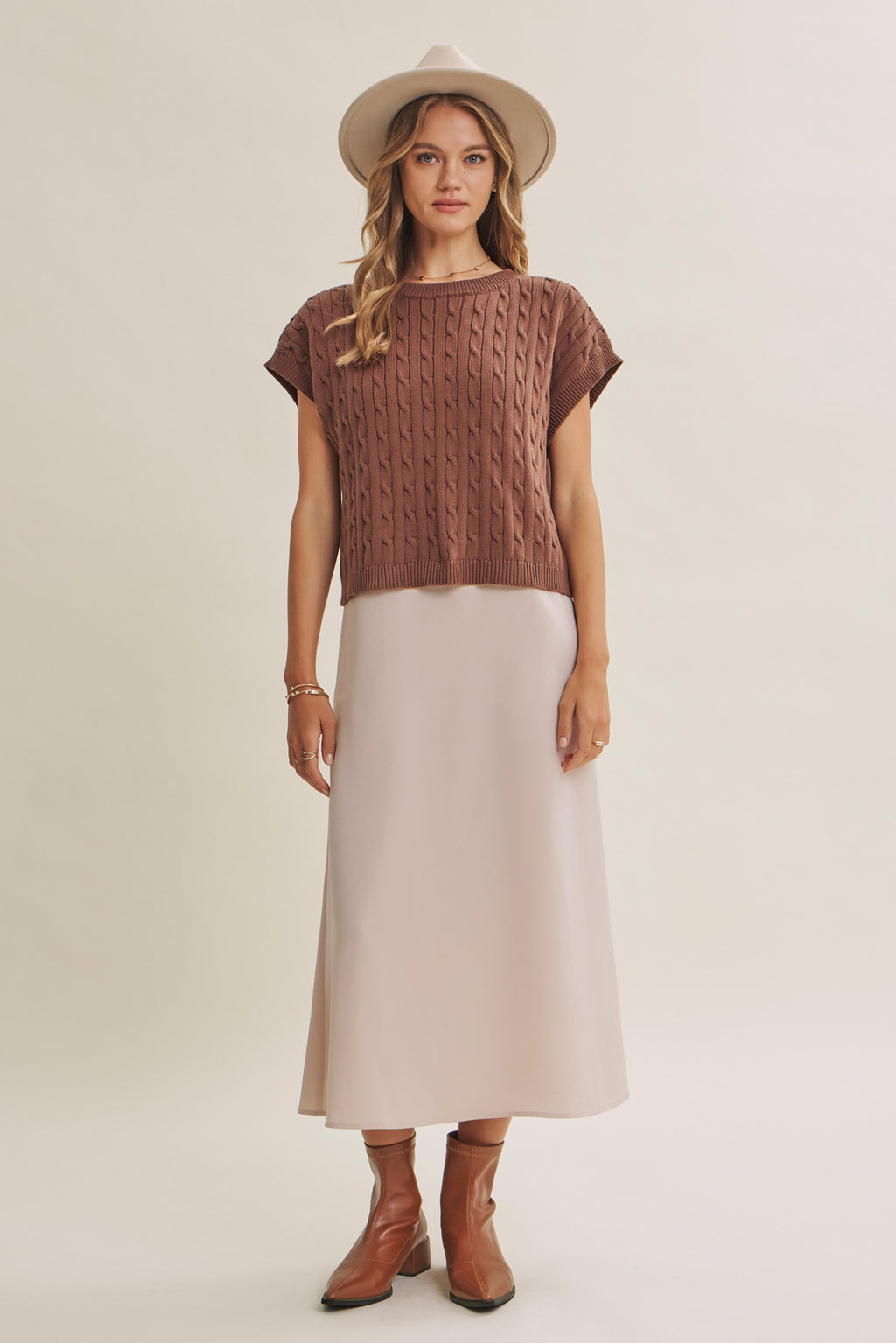Cafe Au Lait Sweater Set