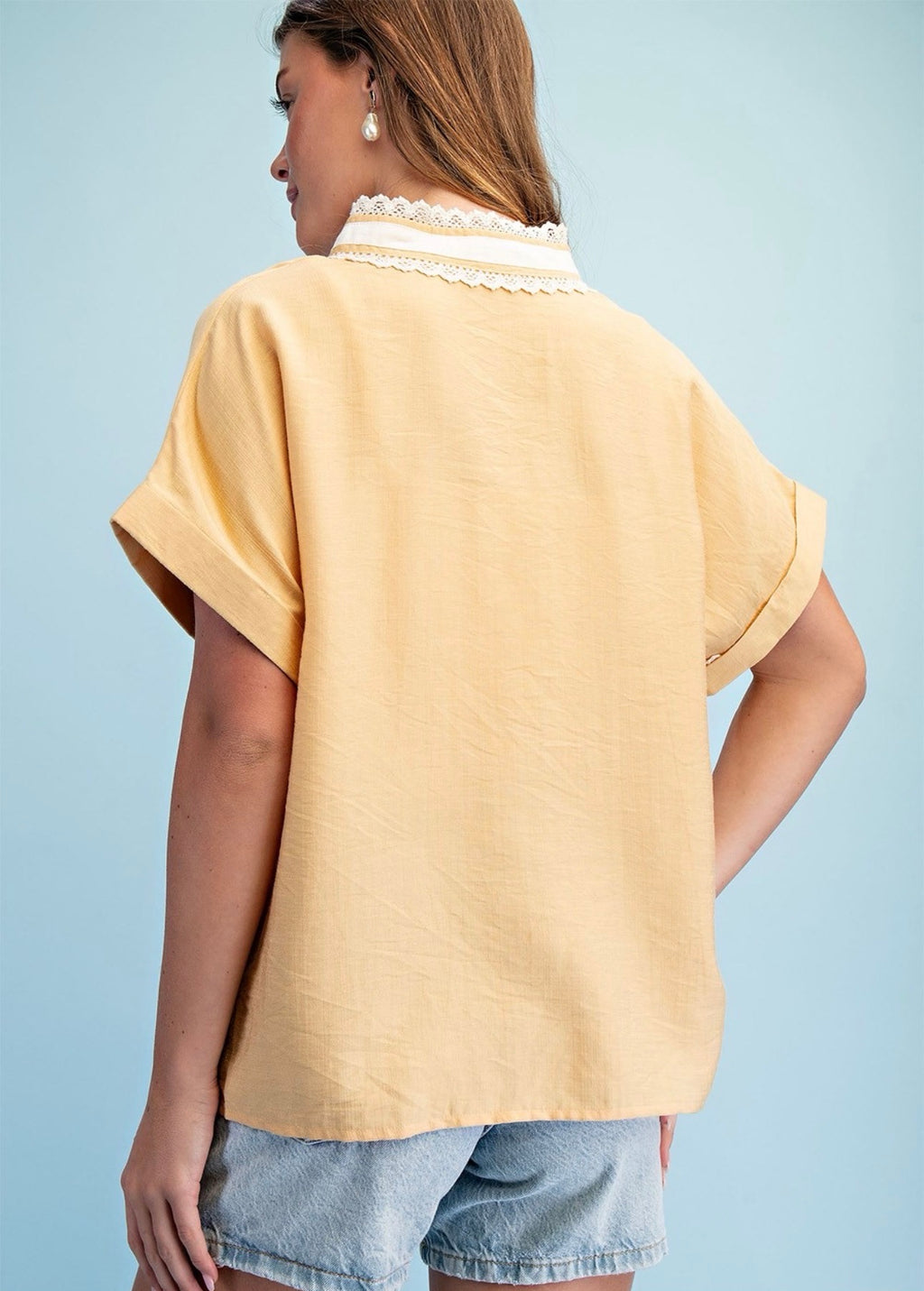 Sunlit Lace Top