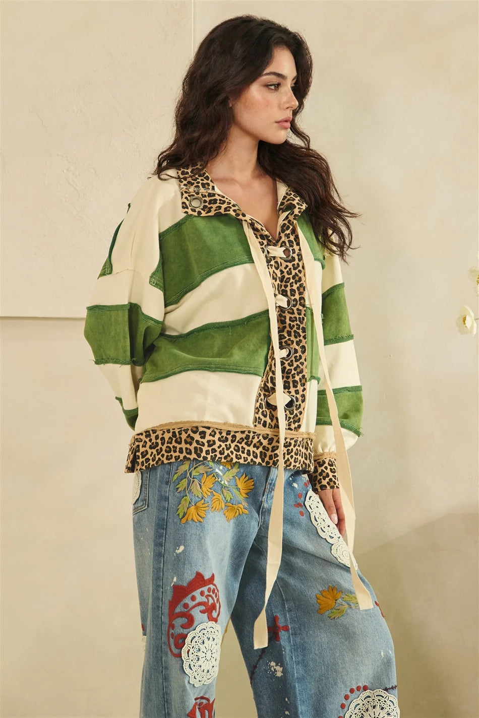 Leopard Lane Pullover