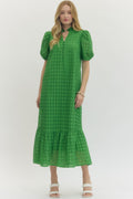 Curvy Eyelet Dress