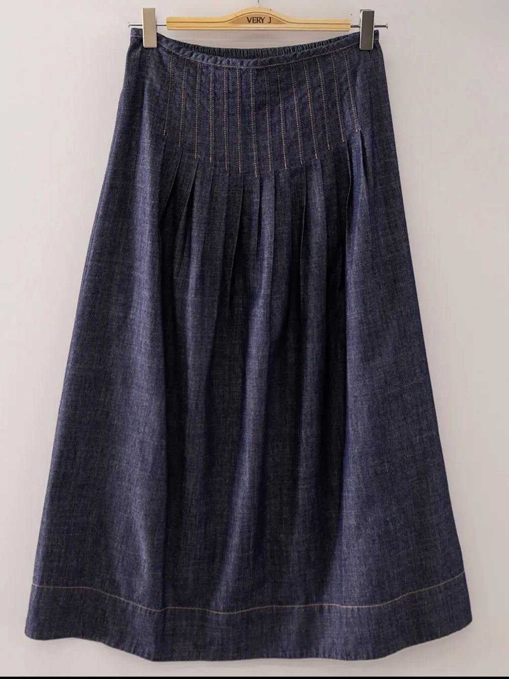 Main Street Denim Skirt