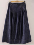 Main Street Denim Skirt