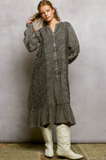 Folklore Denim Dress