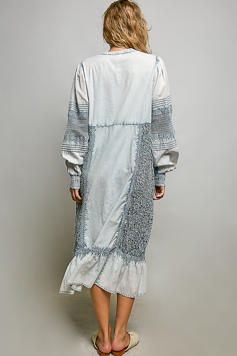 Folklore Denim Dress