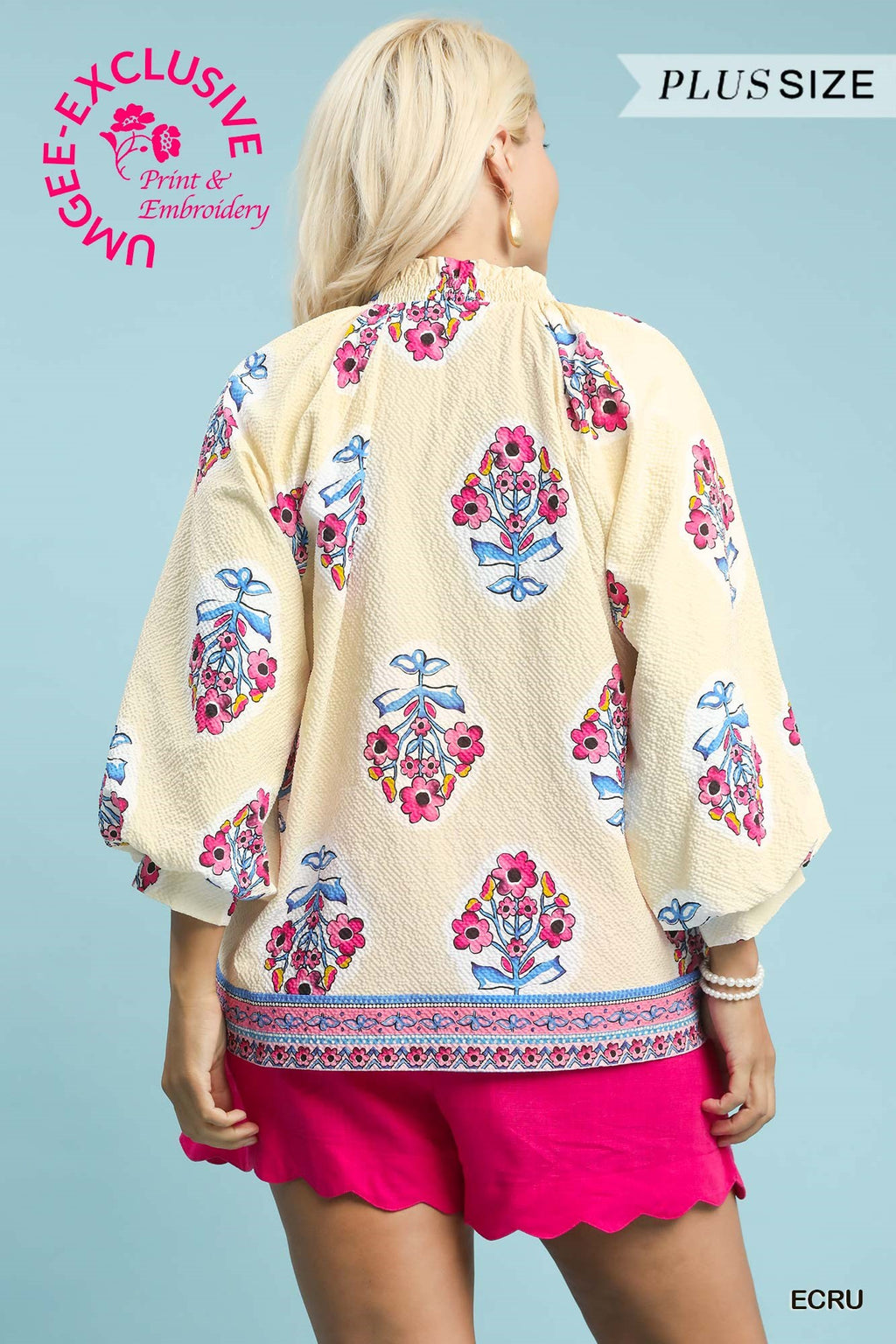Wildflower Medallion Top
