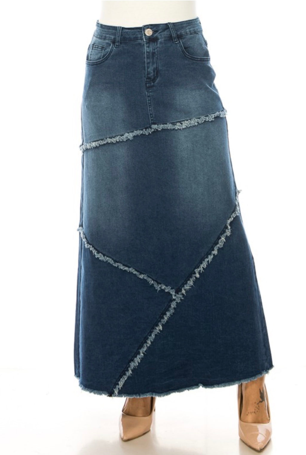 The Denim Revival Maxi