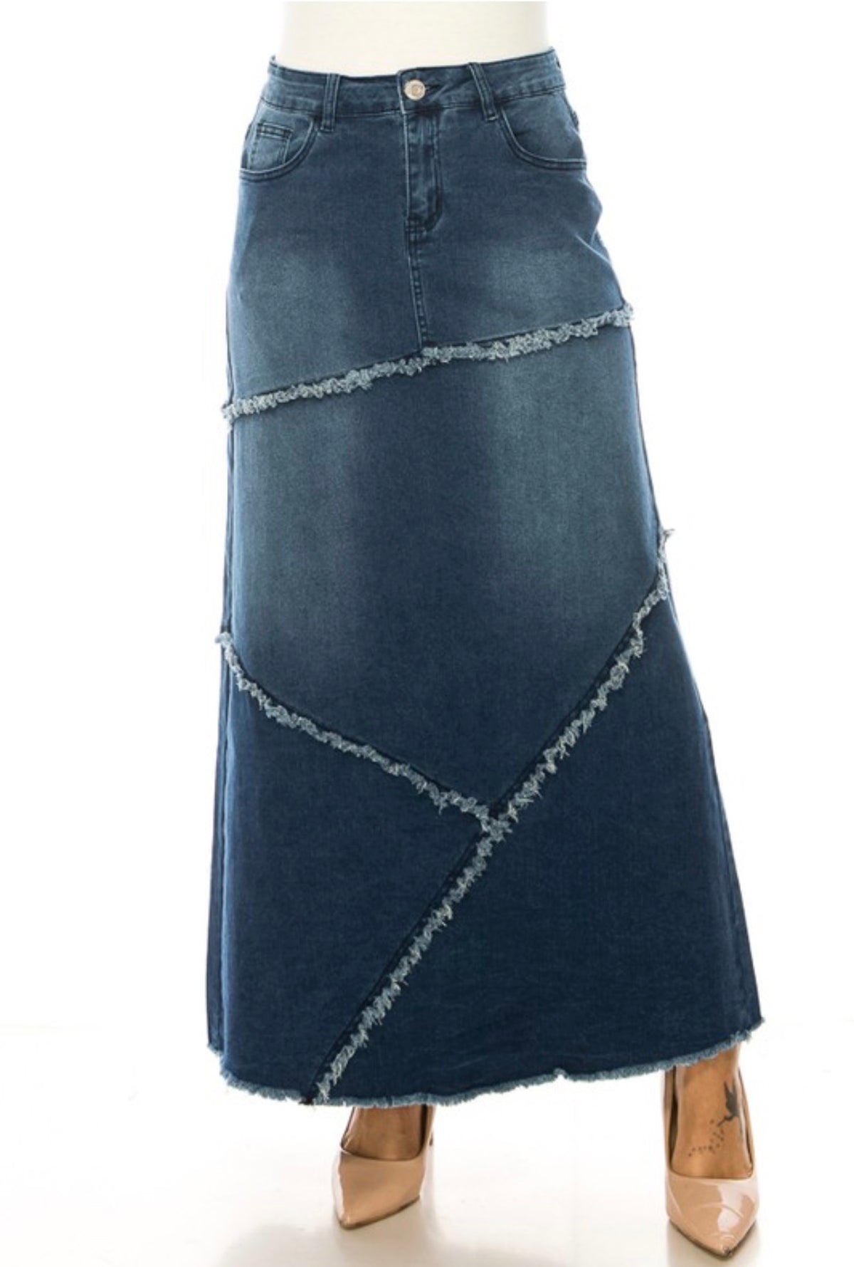 The Denim Revival Maxi