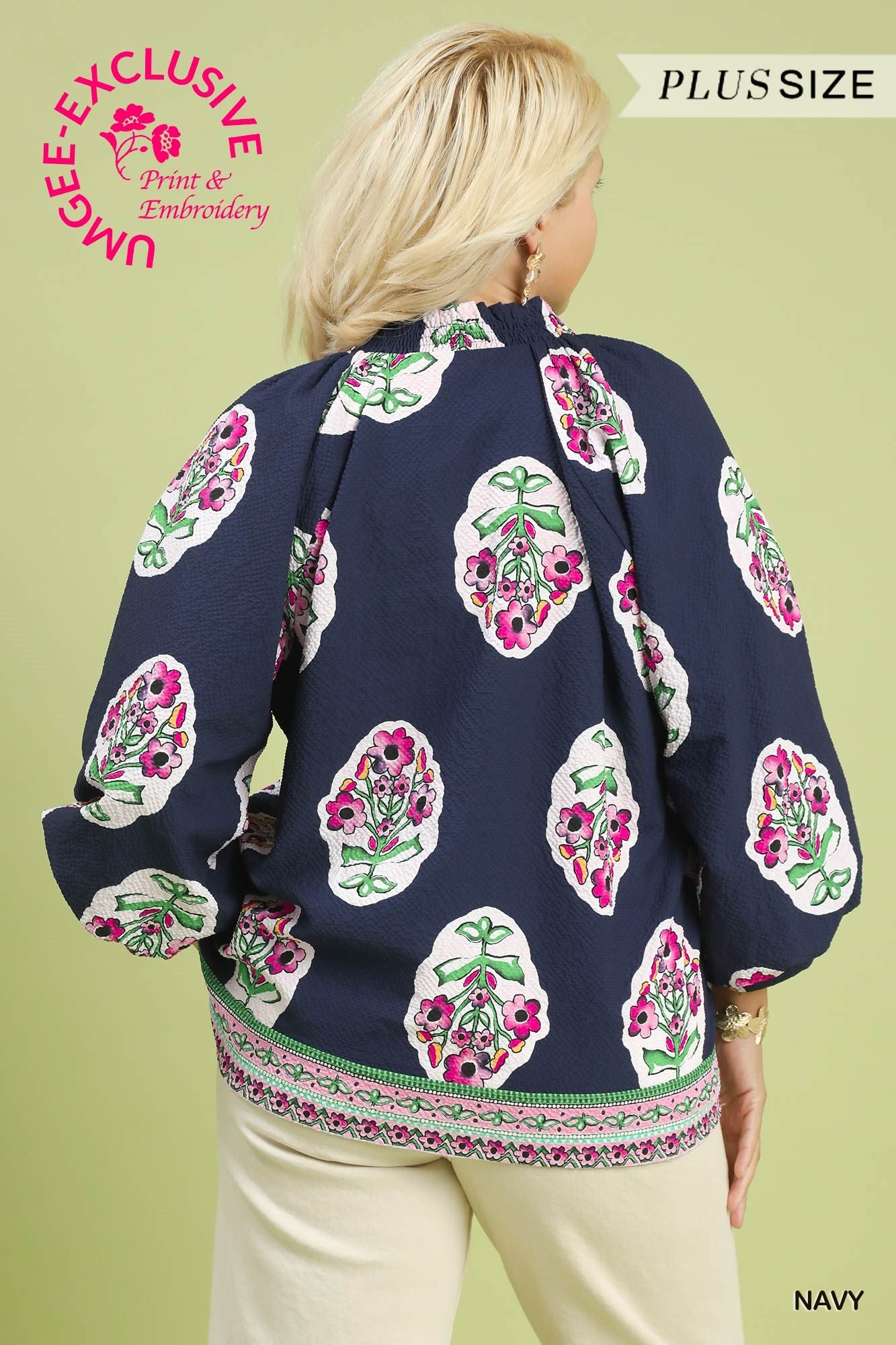 Wildflower Medallion Top