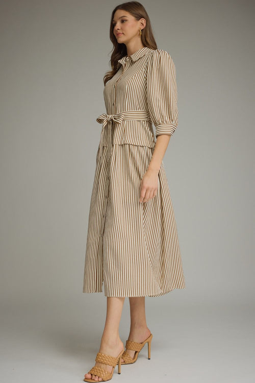 Autumn Avenue Midi Dress