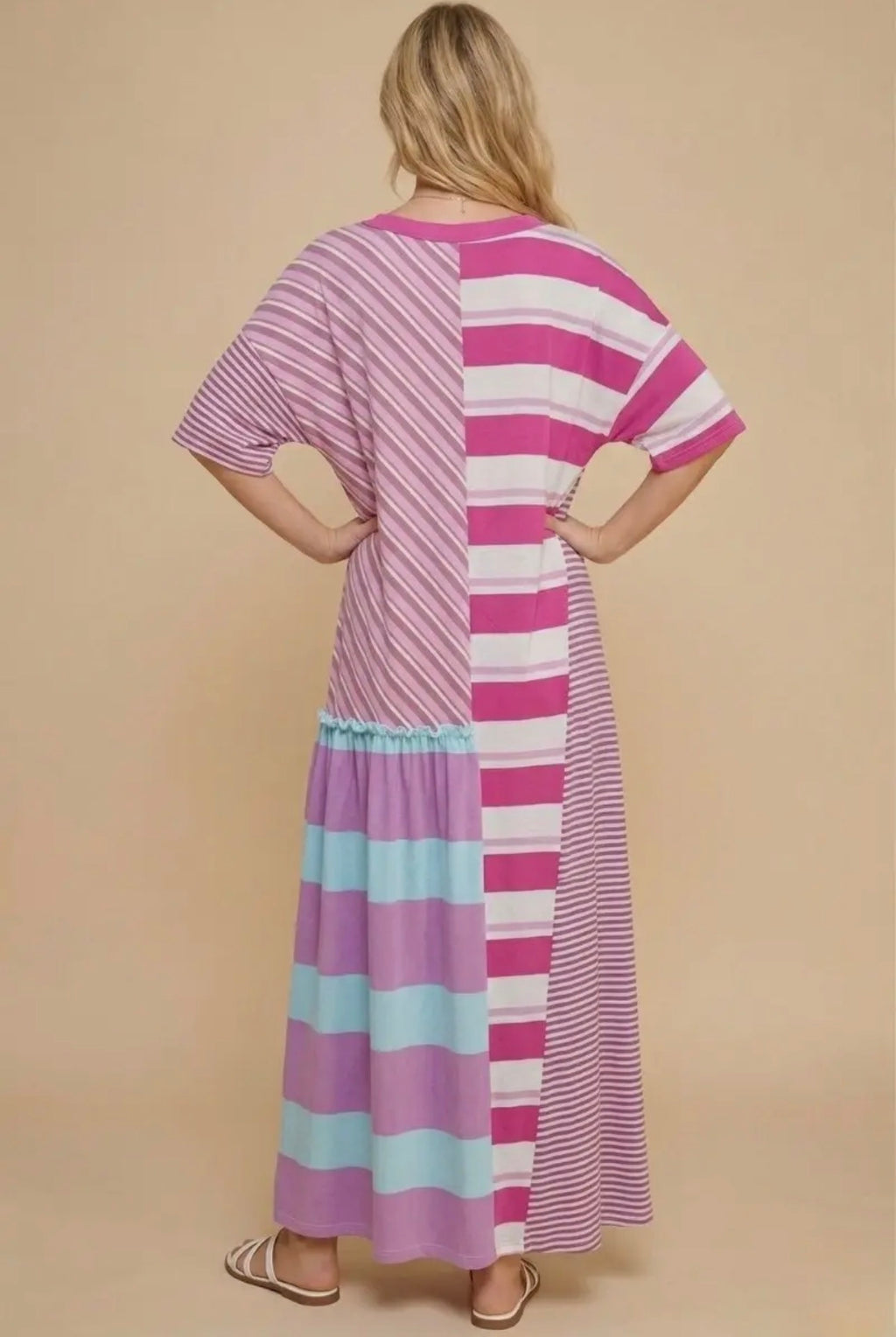 Confetti Stripe Maxi