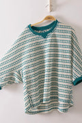 Textured Top in Seafoam