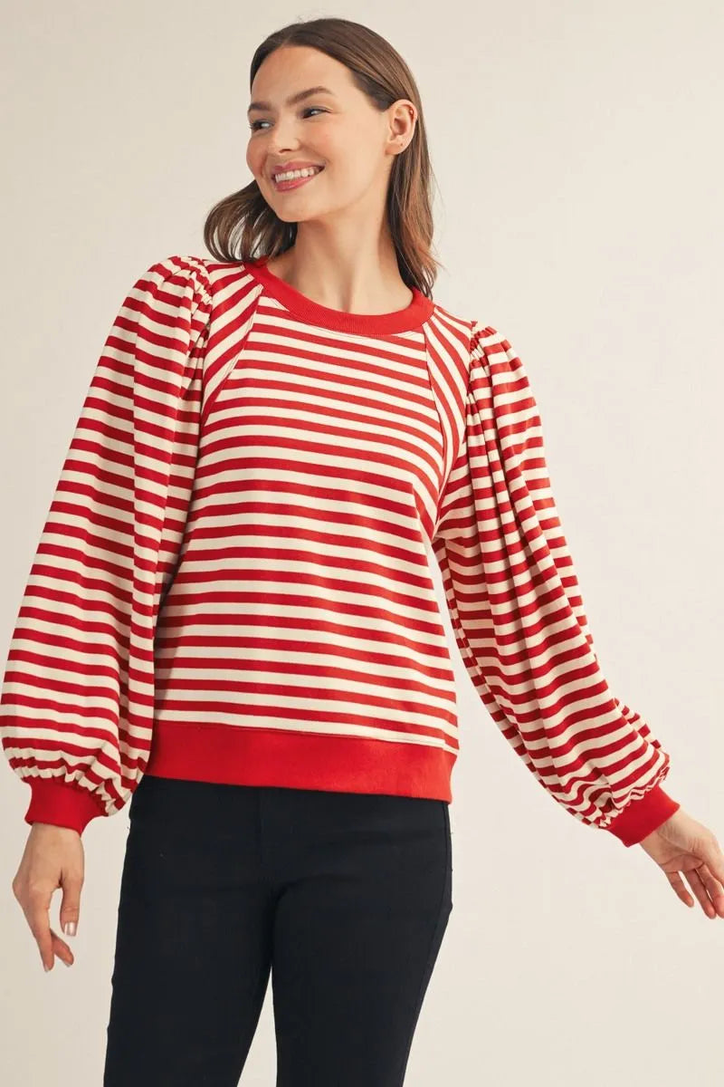 Sweet on Stripes Top